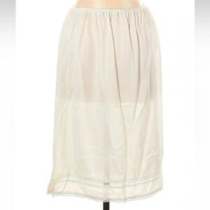 Vintage Montgomery Ward Ivory Intimates Slip Undergarment Circa 1970 Size Large